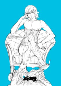Rating: Explicit Score: 0 Tags: barnaby_brooks_jr. censored corset crossdressing cum feet footjob high_heels highheels male mitsuka-0721 monochrome penis rule34 shoes tiger_and_bunny yaoi User: bunchy7s