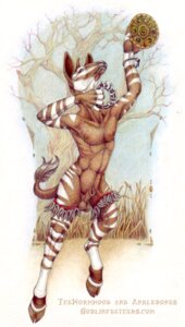 Rating: Explicit Score: 0 Tags: animal_genitalia anklebones anthro balls dancing detailed_background e621 english_text fully_sheathed genitals giraffid hooves horn male mammal nude okapi ossicone sheath solo tail text thewormwood User: bunchy7s