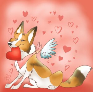 Rating: Safe Score: 0 Tags: 2011 blondefoxy canid canine canis clothing domestic_dog e621 feathered_wings feathers female feral floating_wings heart_symbol kerchief mammal solo tail unusual_anatomy unusual_wings wings User: bunchy7s