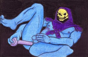 Rating: Explicit Score: 0 Tags: 1boy anal_masturbation ass balls blue_body blue_skin butt dildo dildo_in_ass erect_penis erection feet functionally_nude functionally_nude_male gay glans hood male male_only masters_of_the_universe masturbation muscular muscular_male nipples penis purple_glans rule34 skeletor skull skull_head solo solo_focus solo_male yaoi User: bunchy7s