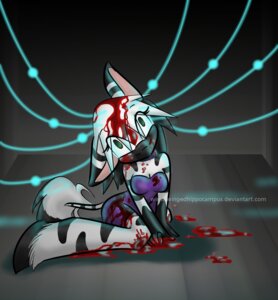 Rating: Questionable Score: 0 Tags: annie_the_crazy_zebra anthro black_body black_fur blood bodily_fluids clothing dress e621 equid equine female fur green_eyes hooves insane mammal smile solo stripes tail tail_tuft tuft white_body white_fur wingedhippocampus zebra User: bunchy7s