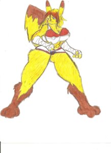 Rating: Safe Score: 0 Tags: 2013 abs anthro anthrofied ashley_(redgreenfluffball) big_breasts big_butt biped blue_eyes bottomwear bra breasts butt clothed clothing e621 female fur generation_1_pokemon hair hand_wraps hi_res long_hair mammal multicolored_hair navel nintendo pikachu pokeball pokeball_bra pokeball_clothing pokeball_underwear pokemon pokemon_(species) pokemorph redgreenfluffball rodent shorts simple_background smile solo standard_pokeball standing tight_clothing underwear white_background wide_hips wraps yellow_body yellow_fur User: bunchy7s