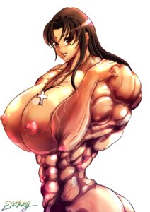 Rating: Explicit Score: 0 Tags: 1girls abs breasts extreme_muscles female female_only huge_breasts large_breasts long_hair misato_katsuragi muscles muscular muscular_female neon_genesis_evangelion no_bra no_panties nude rule34 s20k00y simple_background smooth_skin solo topless User: bunchy7s