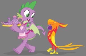 Rating: Safe Score: 0 Tags: 2012 alpha_channel apron avian beak clothing container cup dragon duo e621 european_mythology fangs feral friendship_is_magic goatanimedatingsim greek_mythology green_eyes hasbro hi_res male my_little_pony mythological_avian mythological_bird mythological_creature mythological_firebird mythological_scalie mythology peewee_(mlp) phoenix scalie simple_background spike_(mlp) tail tea_cup teapot teeth transparent_background tray yellow_eyes User: bunchy7s