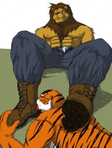 Rating: Questionable Score: 0 Tags: 2012 abs anthro biceps boots bottomwear canid canine clothed clothing duo e621 felid footwear fur hi_res lion male male/male mammal muscular nipples pantherine pants pecs raus shoes tiger topless User: bunchy7s Rating: Questionable Score: 0 Tags: 2012 abs anthro biceps boots bottomwear canid canine clothed clothing duo e621 felid footwear fur hi_res lion male male/male mammal muscular nipples pantherine pants pecs raus shoes tiger topless User: bunchy7s
