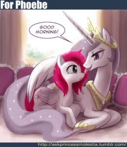 Rating: Questionable Score: 0 Tags: bed cutie_mark dialogue duo e621 english_text equid equine fan_character feathered_wings feathers female female/female feral friendship_is_magic furniture hair hasbro horn john_joseco licking mammal my_little_pony mythological_creature mythological_equine mythology pegasus princess princess_celestia_(mlp) princess_molestia quadruped royalty size_difference tail text tongue tongue_out tumblr winged_unicorn wings User: bunchy7s Rating: Questionable Score: 0 Tags: bed cutie_mark dialogue duo e621 english_text equid equine fan_character feathered_wings feathers female female/female feral friendship_is_magic furniture hair hasbro horn john_joseco licking mammal my_little_pony mythological_creature mythological_equine mythology pegasus princess princess_celestia_(mlp) princess_molestia quadruped royalty size_difference tail text tongue tongue_out tumblr winged_unicorn wings User: bunchy7s