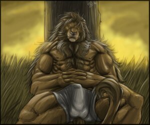 Rating: Explicit Score: 0 Tags: abs anthro balls big_balls body_hair brown_body brown_fur bulge clothed clothing day e621 felid fur genitals grass happy_trail interlocked_fingers lion looking_at_viewer male mammal muscular muscular_anthro muscular_male nipples outside pantherine plant pose rrowdybeast skimpy solo tail tail_between_legs tail_tuft tenting topless tuft underwear whiskers User: bunchy7s Rating: Explicit Score: 0 Tags: abs anthro balls big_balls body_hair brown_body brown_fur bulge clothed clothing day e621 felid fur genitals grass happy_trail interlocked_fingers lion looking_at_viewer male mammal muscular muscular_anthro muscular_male nipples outside pantherine plant pose rrowdybeast skimpy solo tail tail_between_legs tail_tuft tenting topless tuft underwear whiskers User: bunchy7s