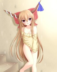 Rating: Questionable Score: 0 Tags: 1girls bare_shoulders blush bottomless breasts brown_hair cleavage covering female horns legs long_hair naked_sweater nipple_slip nipples no_panties pink_eyes pussy red_eyes ribbon rule34 solo stairs suika_ibuki sweater tears touhou uncensored very_long_hair yoye_(pastel_white) User: bunchy7s Rating: Questionable Score: 0 Tags: 1girls bare_shoulders blush bottomless breasts brown_hair cleavage covering female horns legs long_hair naked_sweater nipple_slip nipples no_panties pink_eyes pussy red_eyes ribbon rule34 solo stairs suika_ibuki sweater tears touhou uncensored very_long_hair yoye_(pastel_white) User: bunchy7s