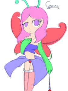 Rating: Safe Score: 0 Tags: 3:4 antennae_(anatomy) armwear clothing cresta_(character) e621 elbow_gloves fairy female gloves handwear humanoid insect_wings legwear lepidopteran_wings not_furry panties purple_eyes solo stockings underwear unfinished vivia_(artist) wand wings User: bunchy7s