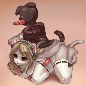Rating: Explicit Score: 0 Tags: animal_ear animegao bitchsuit black_face black_facemask blonde_hair bodysuit bondage brown_eyes cat_tail costume dachaku dildo_on_mouth faceless feline female furry fursuit gimp_suit latex pawpads paws pet_play piddlefours plushsuit ribbon rule34 tail thighhighs toyification whiskers User: bunchy7s