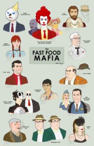Rating: Safe Score: 0 Tags: "papa"_john_schnatter accessory andrew_shirley birdie_the_early_bird bow_(feature) bow_tie burger_king cigar clothed clothed_female clothed_human clothed_male clothing clown colonel_sanders crime dairy_queen dark_body dark_skin distracting_watermark e621 english_text fast_food female food grandfathered_content grimace_(mcdonald's) group hat headgear headwear hi_res human jack_box jack_in_the_box_(restaurant) jared_fogle kfc light_body light_skin little_caesar little_caesars mafia male mammal mascot mask mcdonald's necktie not_furry panda_express papa_john's_pizza parody quizno's ronald_mcdonald smoking sonic_drive-in subway_(restaurant) suit taco_bell text the_burger_king troy_smith watermark wendy's wendy_thomas User: bunchy7s