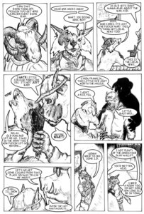 Rating: Questionable Score: 0 Tags: anthro bar black_and_white bovid canid canine canis caprine comic coyote dialogue domestic_dog domestic_pig e621 english_text fox goat great_dane group male mammal mastiff molosser monochrome mulefoot profanity slop suid suine sus_(pig) text wild_boar User: bunchy7s
