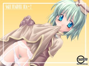 Rating: Questionable Score: 0 Tags: blush clothing dress dress_lift female green_hair hat ishihara_masumi panties pubic_hair ragnarok_online rule34 sad stockings thighhighs underwear wallpaper white_panties User: bunchy7s