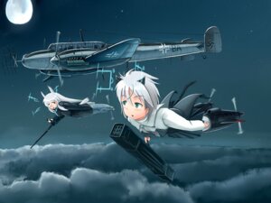 Rating: Safe Score: 0 Tags: aircraft airplane bomber cross domestic_cat duo e621 felid feline felis female german heidimarie_w_schnaufer iron_cross lagomorph leporid luftwaffe mammal nazi rabbit sanya_v_litvyak strike_witches unknown_artist vehicle User: bunchy7s