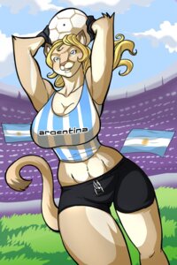 Rating: Safe Score: 0 Tags: 2012 anthro argentina argentina_national_football_team argentine argentine_flag big_breasts biped blonde_hair blue_eyes breasts cleavage clothed clothing cougar curvy_figure digital_media_(artwork) e621 felid feline female fifa flag grass hair hi_res jaeh long_hair looking_at_viewer mammal midriff plant smile soccer solo sport stadium standing tail voluptuous wide_hips User: bunchy7s Rating: Safe Score: 0 Tags: 2012 anthro argentina argentina_national_football_team argentine argentine_flag big_breasts biped blonde_hair blue_eyes breasts cleavage clothed clothing cougar curvy_figure digital_media_(artwork) e621 felid feline female fifa flag grass hair hi_res jaeh long_hair looking_at_viewer mammal midriff plant smile soccer solo sport stadium standing tail voluptuous wide_hips User: bunchy7s