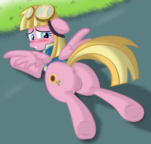 Rating: Explicit Score: 0 Tags: 2012 anus blue_eyes blush butt clothing cutie_mark e621 equid equine eyewear feathered_wings feathers female feral flowershine_(mlp) fur genitals goggles grass hair hasbro looking_back mammal multicolored_hair my_little_pony mythological_creature mythological_equine mythology pegasus pink_body pink_fur plant presenting presenting_hindquarters solo tail two_tone_hair vulva wing_boner wings ziemniax User: bunchy7s