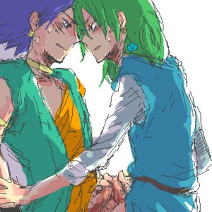 Rating: Explicit Score: 0 Tags: artist_request blush clothing color crossover digital_media_(artwork) double_barrel_handjob dragon_quest dragon_quest_iv dragon_quest_vi ear_piercing erection frottage gay green_hair hair handjob hero_(dq4) hero_(dq6) long_hair male male_only oekaki penis purple_hair rule34 tagme vest yaoi User: bunchy7s