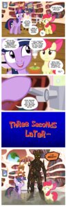 Rating: Safe Score: 0 Tags: 2014 absurd_res accessory amber_eyes apple_bloom_(mlp) book bookshelf bottle bow_(feature) bow_accessory bow_ribbon chemistry clothing comic container crossover cutie_mark dialogue duo e621 earth_pony elemental_creature english_text equid equine feathered_wings feathers female flora_colossus flora_fauna friendship_is_magic fur furniture glowing green_eyes groot guardians_of_the_galaxy hair hair_accessory hair_bow hair_ribbon hasbro hat headgear headwear hi_res horn horse humanoid levitation library magic mammal marvel multicolored_hair my_little_pony mythological_creature mythological_equine mythology pixelkitties plant pony purple_body purple_eyes purple_feathers purple_fur purple_hair red_hair ribbons sparkles text treant tree trixie_(mlp) twilight_sparkle_(mlp) two_tone_hair winged_unicorn wings wizard_hat User: bunchy7s