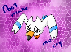 Rating: Safe Score: 0 Tags: ambiguous_gender avian beak bird black_eyes blue_markings e621 feathers feral generation_3_pokemon low_res markings nintendo pokemon pokemon_(species) purple_background sad simple_background solo ultamew white_body white_feathers wingull User: bunchy7s Rating: Safe Score: 0 Tags: ambiguous_gender avian beak bird black_eyes blue_markings e621 feathers feral generation_3_pokemon low_res markings nintendo pokemon pokemon_(species) purple_background sad simple_background solo ultamew white_body white_feathers wingull User: bunchy7s