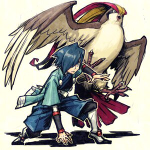 Rating: Safe Score: 0 Tags: 1:1 avian beak blue_hair clothed clothing duo e621 falkner's_pidgeot falkner_(pokemon) feathered_wings feathers feral generation_1_pokemon gym_leader hair human low_res male mammal may_dog nintendo pidgeot pokemon pokemon_(species) simple_background white_background wings User: bunchy7s