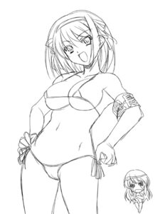 Rating: Questionable Score: 0 Tags: 2girls armband asahina_mikuru bikini breasts cameltoe chibi covering covering_breasts covering_crotch female female_only hair_ribbon hairband kotobuki_hajime large_breasts long_hair medium_breasts micro_bikini monochrome multiple_females multiple_girls navel open_mouth outline pussy ribbon rough_sketch rule34 short_hair side-tie_bikini sketch suzumiya_haruhi suzumiya_haruhi_no_yuuutsu swimsuit tears User: bunchy7s