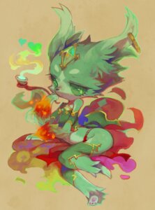 Rating: Safe Score: 0 Tags: 2013 anthro biped bottomless bottomwear clothed clothing color_contrast colorful_theme e621 ear_piercing felid female fur gem green_body green_eyes green_fur heart_symbol kemono loincloth looking_at_viewer lying mammal piercing pipe rikose shirt simple_background smoke smoking_pipe solo topwear User: bunchy7s