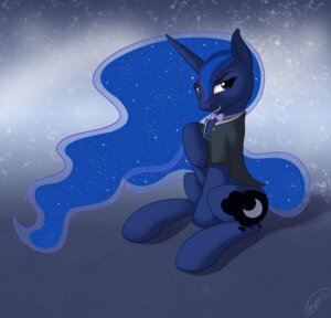 Rating: Safe Score: 0 Tags: 2013 abstract_background blue_body blue_eyes blue_fur blue_hair bottomless bow_(feature) bow_tie clothed clothing cutie_mark e621 equid equine female feral friendship_is_magic fur hair hasbro hi_res horn looking_at_viewer mammal my_little_pony mythological_creature mythological_equine mythology partially_clothed princess_luna_(mlp) simple_background sitting skipsy smile solo sparkles unicorn User: bunchy7s