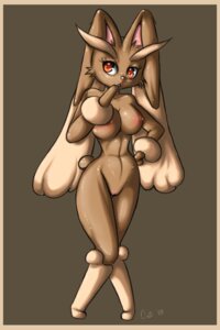 Rating: Explicit Score: 0 Tags: 2:3 anthro anthrofied border breasts brown_border e621 female generation_4_pokemon genitals lagomorph lopunny mammal nintendo nipples nude pink_nose pokemon pokemon_(species) pokemorph red_eyes solo unknown_artist vulva User: bunchy7s