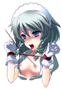 Rating: Explicit Score: 0 Tags: 1girls bondage braid cuffs female flat_chest linked_piercings merue nipple_piercing nipple_pull nipple_torture nipples open_clothes open_shirt piercing rule34 sakuya_izayoi shirt short_hair silver_hair solo torment touhou twin_braids User: bunchy7s Rating: Explicit Score: 0 Tags: 1girls bondage braid cuffs female flat_chest linked_piercings merue nipple_piercing nipple_pull nipple_torture nipples open_clothes open_shirt piercing rule34 sakuya_izayoi shirt short_hair silver_hair solo torment touhou twin_braids User: bunchy7s