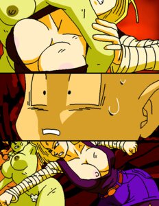 Rating: Questionable Score: 0 Tags: android_18 blonde_hair blue_eyes blue_skin bob_cut comic dboy dragon_ball dragon_ball_z female fighting ginger green_skin human krillin kuririn male medium_hair nude orange_hair pantyhose petite pointy_ears rule34 sweatdrop torn_pantyhose zangya User: bunchy7s