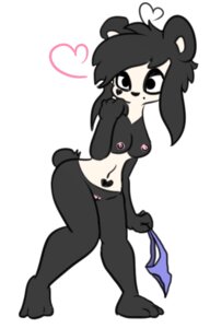Rating: Explicit Score: 0 Tags: 3_toes anthro bear bent_over big_ears black_body black_eyes black_fur black_hair black_nose breasts clothing e621 feet female fur genitals giant_panda hair head_tuft heart_symbol ken_ashcorp kenny_(kenashcorp) mammal markings navel nipples oddbaillie panties pose solo toes tuft underwear vulva white_body white_fur User: bunchy7s