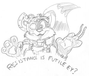 Rating: Safe Score: 0 Tags: anthro black_and_white borg canadian cybernetics cyborg e621 machine male mammal monochrome murrs procyonid raccoon sketch solo star_trek stereotypical_canadian tail User: bunchy7s