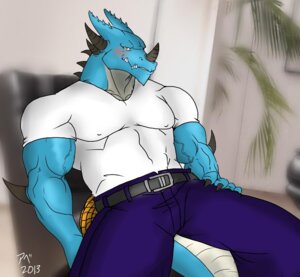 Rating: Safe Score: 0 Tags: blue_body blue_scales blue_skin blush bottomwear claws clothed clothing dragon e621 fully_clothed grey_body grey_skin hentist horn looking_at_viewer male muscular muscular_male mythological_creature mythological_scalie mythology nipples pants pecs pose reptile ryuga_takagi scales scalie shirt sitting smile solo tail topwear vein white_body white_scales User: bunchy7s