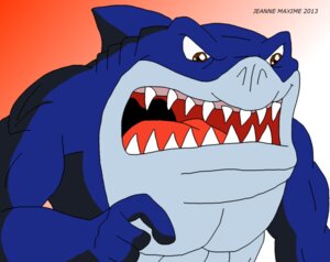 Rating: Safe Score: 0 Tags: 2013 abs anthro aquatic biceps biped blue_body blue_skin brown_eyes clothed clothing dorsal_fin e621 fangs fin fish frown great_white_shark grey_body grey_skin hi_res mackerel_shark male maxime-jeanne muscular muscular_anthro muscular_male open_mouth pecs pose ripster shark solo standing street_sharks teeth tongue topless white_shark User: bunchy7s