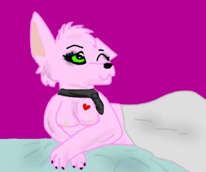 Rating: Questionable Score: 0 Tags: 6:5 anthro bed breasts canid canine canis collar e621 female fur furniture grandfathered_content green_eyes heart_symbol htftati mammal nipples pink_body pink_fur solo tattoo wolf User: bunchy7s Rating: Questionable Score: 0 Tags: 6:5 anthro bed breasts canid canine canis collar e621 female fur furniture grandfathered_content green_eyes heart_symbol htftati mammal nipples pink_body pink_fur solo tattoo wolf User: bunchy7s