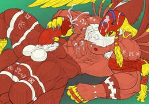 Rating: Explicit Score: 0 Tags: abs balls bandage bandai_namco biceps big_penis bodily_fluids chest_tuft claws cum cum_on_belly cum_on_body cum_on_chest cum_on_face cum_on_own_face cum_on_self cumshot digimon digimon_(species) e621 ejaculation erection eyes_closed fur garudamon genital_fluids genitals humanoid_genitalia humanoid_penis kyuuhari lying male markings mask masturbation messy muscular muscular_male nipples nude on_back open_mouth orgasm pecs penile penile_masturbation penis solo spread_legs spreading tattoo thick_penis tuft vein User: bunchy7s