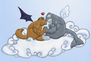 Rating: Safe Score: 0 Tags: anthro anthrofied aquatic barazoku canid canine canis cetacean dolphin duo e621 feathered_wings feathers floating_wings grin male male/male mammal membrane_(anatomy) membranous_wings muscular nude oceanic_dolphin orca romantic romantic_couple simple_background sitting smile tail tkc2021 toothed_whale tremor_(character) unusual_anatomy unusual_wings wings wolf User: bunchy7s