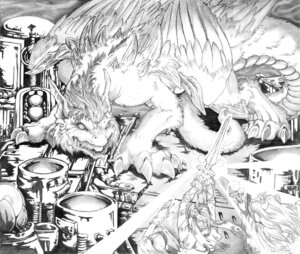 Rating: Safe Score: 0 Tags: 4_toes ambiguous_gender claws digitigrade dragon e621 feathered_wings feathers feet female feral folded_wings fur furred_dragon furred_scalie greyscale group human macro male mammal mana_(series) mana_beast melee_weapon monochrome mythological_creature mythological_scalie mythology quadruped scalie secret_of_mana square_enix sword tail teeth toe_claws toes unknown_artist weapon wings User: bunchy7s