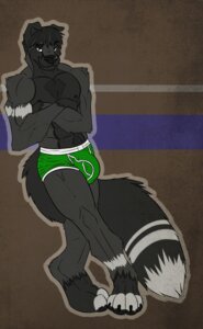 Rating: Questionable Score: 0 Tags: 2012 4_toes abs anthro athletic biceps biped black_body black_fur black_nipples black_nose border_collie briefs briefs_only bulge canid canine canis claws clothed clothing collie crossed_arms digitigrade domestic_dog e621 feet fox fur green_briefs green_clothing green_eyes green_underwear grey_body grey_fur grin hair herding_dog hi_res hybrid leaning looking_at_viewer male mammal mnty muscular muscular_anthro muscular_male nipples node pastoral_dog pecs pose sheepdog skimpy smile solo standing stripes tail toe_claws toes topless underwear underwear_only User: bunchy7s