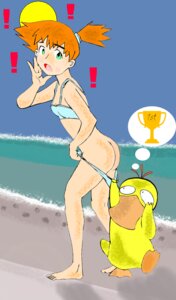 Rating: Explicit Score: 0 Tags: ass beach clothes color coppertone_pose female green_eyes human interspecies kasumi_(pokemon) misty_(pokemon) nintendo open_mouth orange_hair outdoors pokemon pokephilia psyduck rule34 size_difference tagme User: bunchy7s