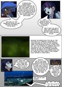 Rating: Safe Score: 0 Tags: alternate_species blue_hair city clothed clothing comic crown cutie_mark dialogue e621 elements_of_harmony english_text equid female friendship_is_magic hair hasbro headgear hi_res horn human humanized magic mammal mauroz multicolored_hair my_little_pony night princess_luna_(mlp) purple_hair sad school_uniform symbol text tiara twilight_sparkle_(mlp) two_tone_hair uniform User: bunchy7s