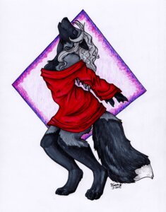Rating: Safe Score: 0 Tags: 2012 anthro black_body black_fur bottomless canid canine clothed clothing e621 eyes_closed female fox foxene fur mammal solo sweater tail topwear traditional_media_(artwork) User: bunchy7s Rating: Safe Score: 0 Tags: 2012 anthro black_body black_fur bottomless canid canine clothed clothing e621 eyes_closed female fox foxene fur mammal solo sweater tail topwear traditional_media_(artwork) User: bunchy7s