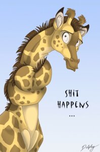 Rating: Safe Score: 0 Tags: 2005 ambiguous_gender anthro cel_shading digital_drawing_(artwork) digital_media_(artwork) dolphydolphiana e621 ellipsis english_text entangled giraffe giraffid horn long_neck looking_at_viewer mammal ossicone profanity shaded signature simple_background solo text what User: bunchy7s