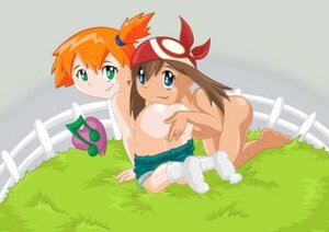 Rating: Explicit Score: 0 Tags: 2girls ass bandana_only blue_eyes brown_hair female female_only green_eyes human human_only kasumi_(pokemon) may_(pokemon) multiple_females multiple_girls nintendo orange_hair pokemon pokemon_rgby pokemon_rse red_bandana rule34 socks straight_hair white_socks yuri User: bunchy7s