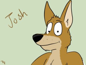 Rating: Safe Score: 0 Tags: 2014 4:3 anthro e621 hi_res josh_(paintfox) kangaroo macropod male mammal marsupial paintfox solo toony young young_anthro young_male User: bunchy7s