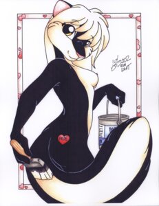 Rating: Questionable Score: 0 Tags: 2002 absurd_res anthro breasts brush butt domestic_cat e621 felid feline felis female heart_symbol hi_res holding_paint_can looking_at_viewer looney_tunes mammal mephitid michele_light nipples nude paint paint_can paintbrush penelope_pussycat pink_nose pinup pose side_boob signature skunk solo traditional_media_(artwork) warner_brothers User: bunchy7s