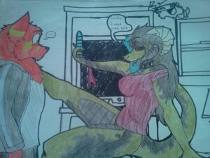Rating: Explicit Score: 0 Tags: 4:3 anthro bed big_breasts blush bottomless breasts canid canine clothed clothing collar dialogue dragon duo e621 emberfang english_text eyeshadow female fox furniture hair hi_res horn incest_(lore) makeup male mammal mythological_creature mythological_scalie mythology panties redgreenfluffball scalie sex_toy shirt sibling_(lore) sister_(lore) spiked_collar spikes tail text tongue topwear underwear zach_snowfox User: bunchy7s