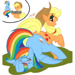 Rating: Explicit Score: 0 Tags: <3 2011 2girls animated applejack_(mlp) ass_to_ass blush dildo double_dildo earth_pony equine equine_dildo female female_only feral friendship_is_magic furry gif hooves horse my_little_pony pegasus penetration pony rainbow_dash_(mlp) rule34 sex_toy smooth_skin white_background wings yuri zajice User: bunchy7s