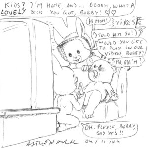 Rating: Explicit Score: 0 Tags: asthexiancal bobby_bear cub female mama_rabbit maple_town patty_rabbit rule34 User: bunchy7s