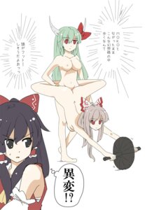 Rating: Explicit Score: 0 Tags: 2d 3girls breasts ex-keine expressionless female fujiwara_no_mokou green_hair hair_ribbon hairbow horns human japanese_clothes keine_kamishirasawa long_hair meme nude red_eyes reimu_hakurei ribbon silver_hair sketch straight_hair team_shanghai_alice touhou translation_request very_long_hair what wheelbarrow_position yoshinaga_p User: bunchy7s